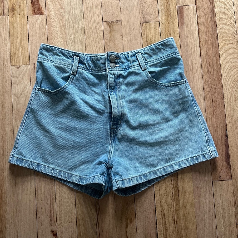 Levi's Light Blue Jean Shorts